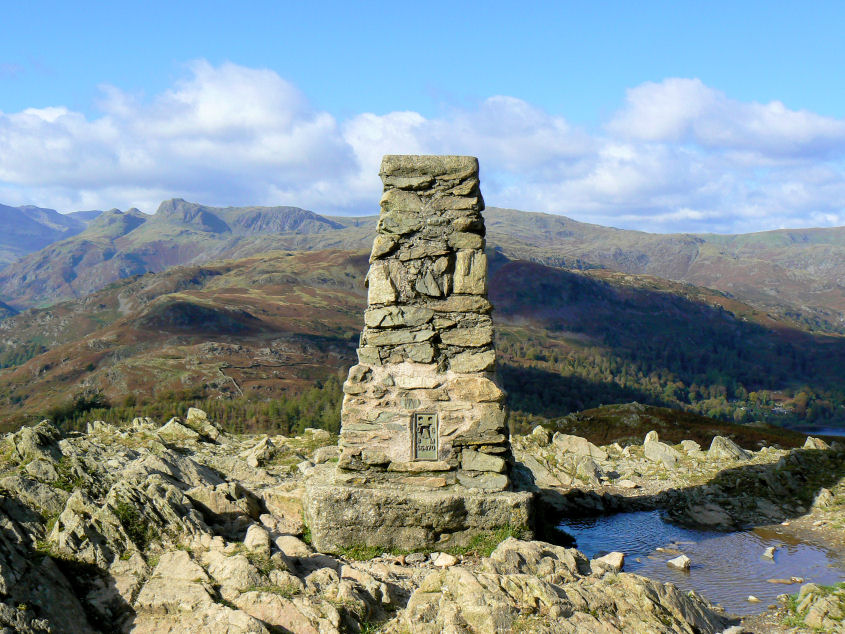 Loughrigg Fell's summit Loughrigg Fell's summit
